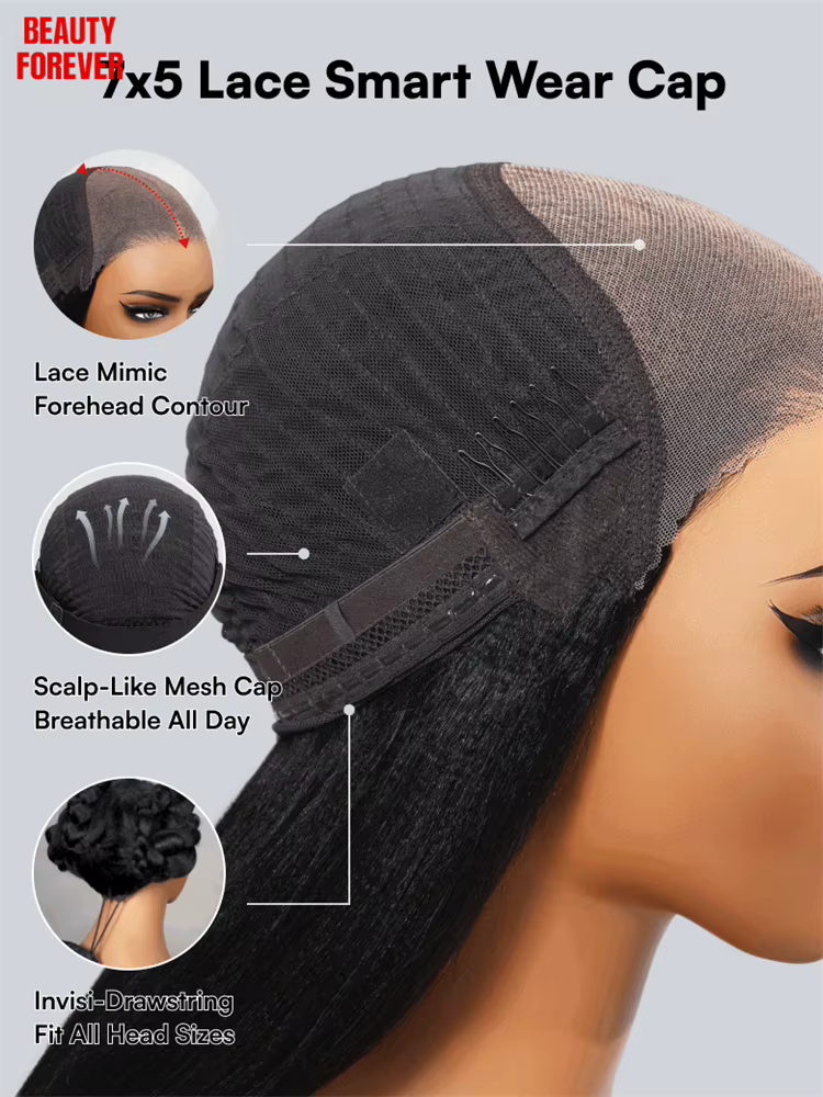 Perruque sans colle Beautyforever Blowout Curls