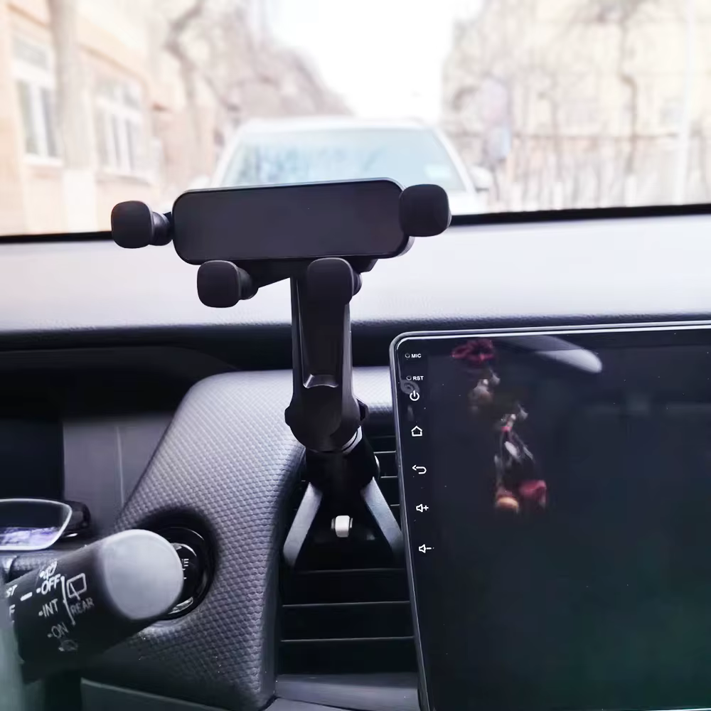 Tige d'extension support pour téléphone portable de voiture 17mm bras d'extension de Joint support de téléphone de ventilation support GPS support de téléphone rotatif accessoires