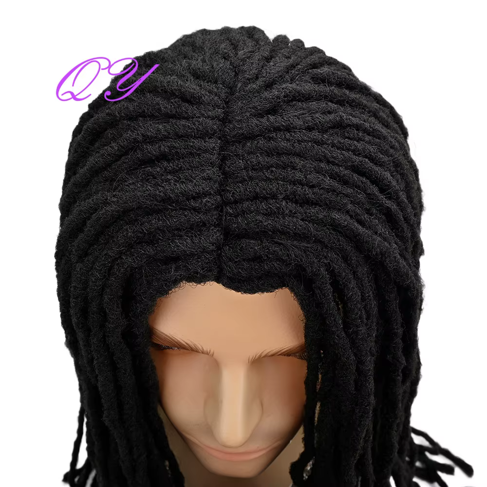 Perruque synthétique pour homme