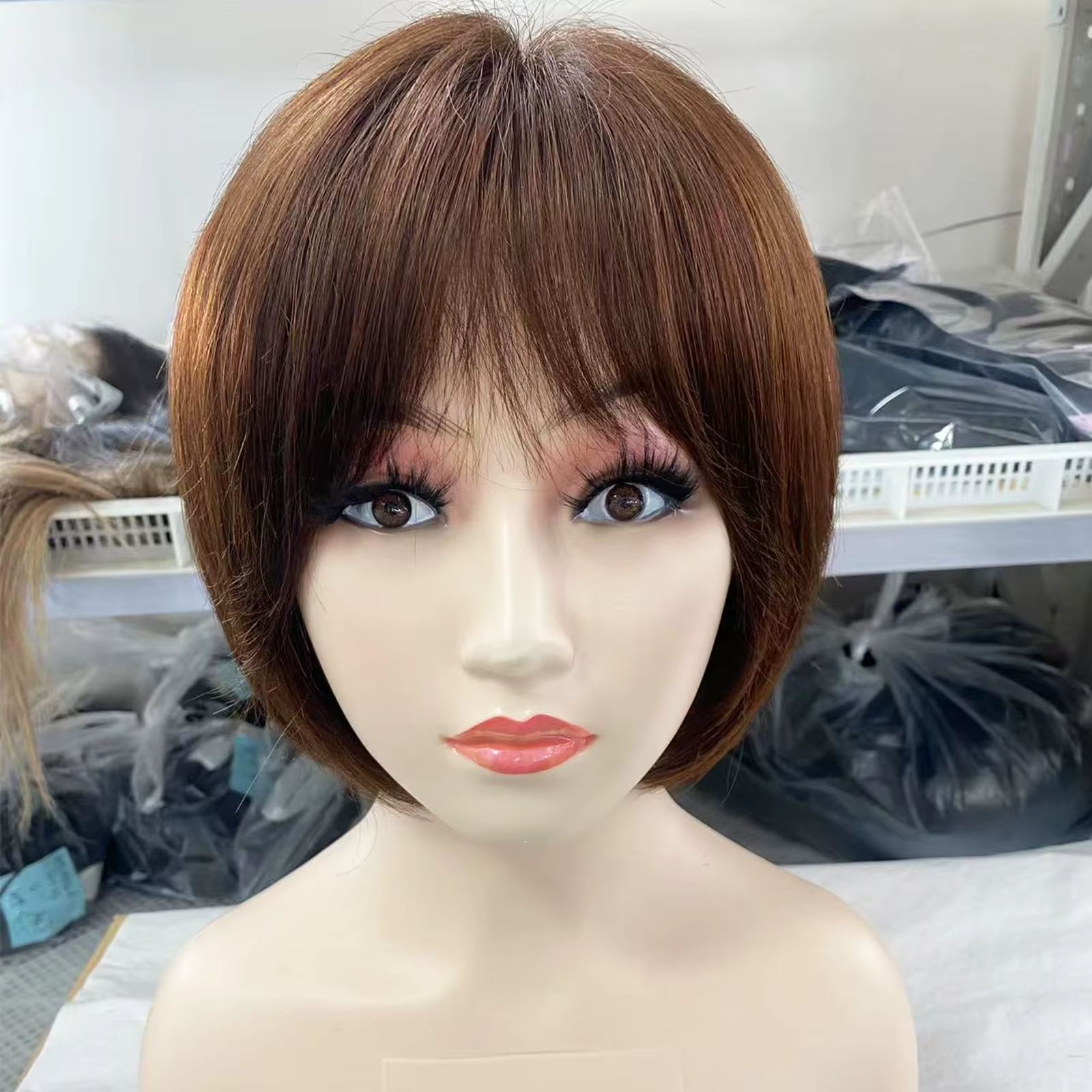 Perruque Full Lace Wig naturelle courte