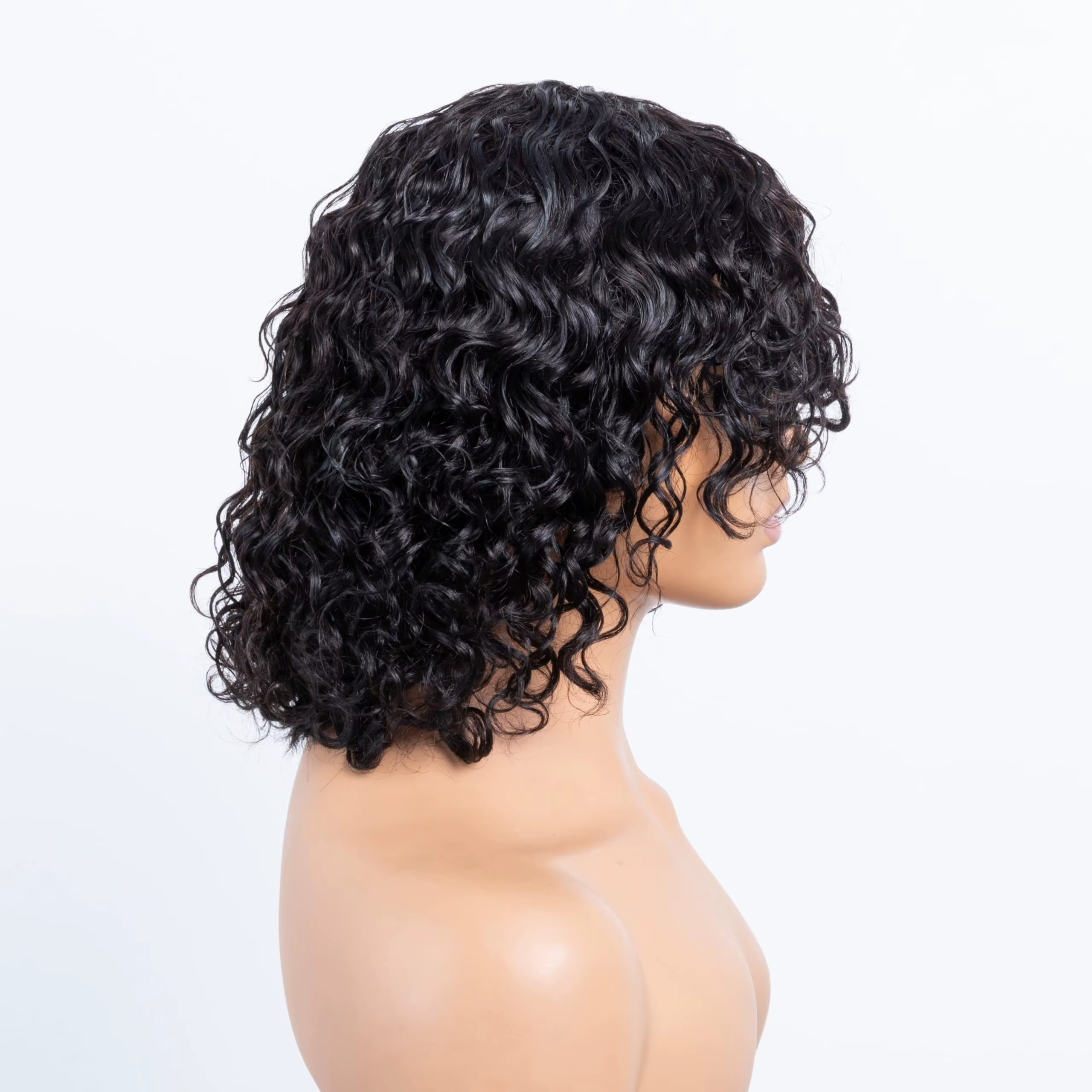 Perruque courte bouclée Jerry Curly Pixie Bob