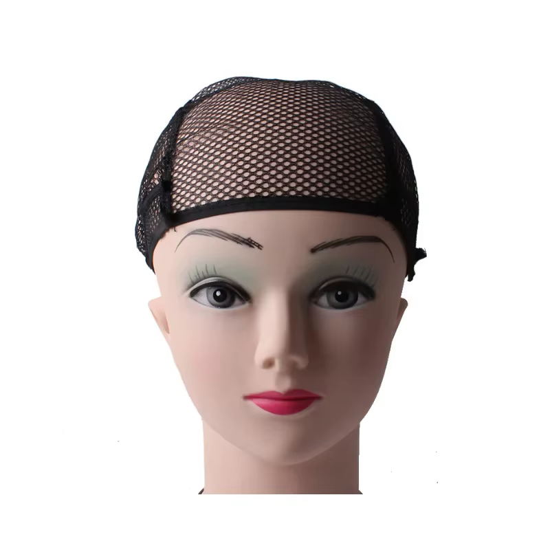 100 pièces de bonnets de perruque respirants en maille de nylon réglables
