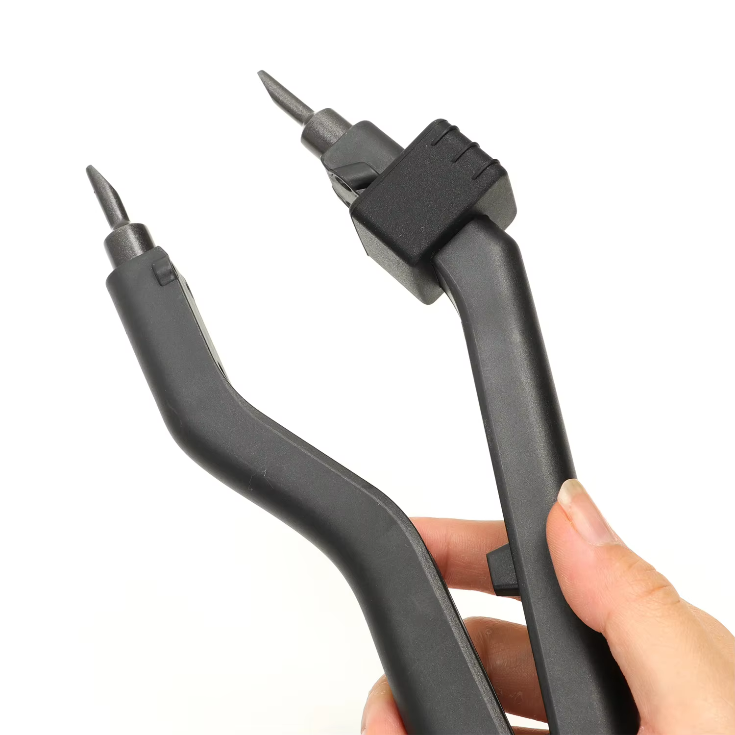 Pinces d'extension de cheveux à pointe chauffante-fer chaud pour connecteurs de machines