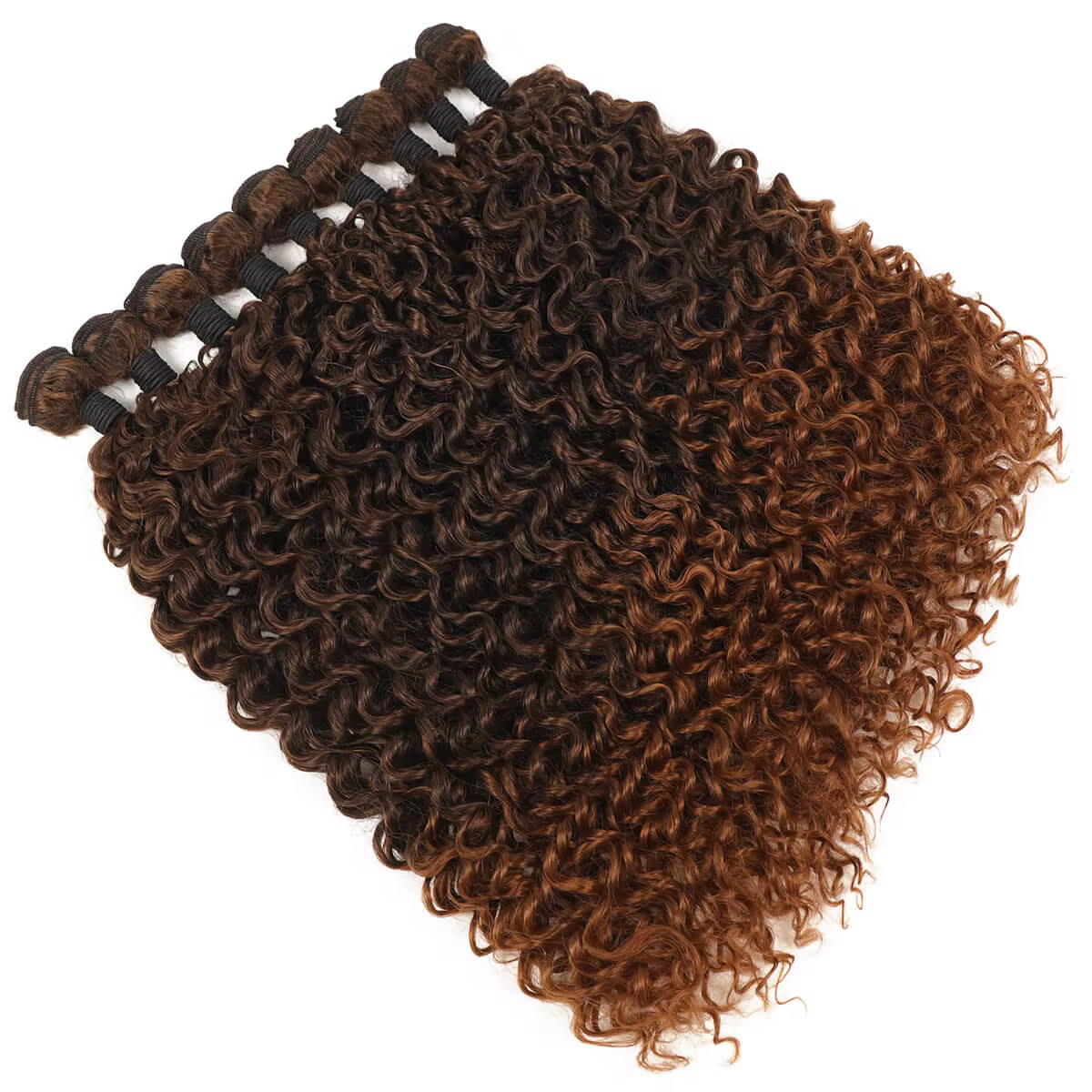Extensions de Cheveux Synthétiques Bouclés Crépus 20 22 24 Pouces 9 Pièces pour Tête Entière, Fibres Organiques, Tissage de Cheveux Bouclés Souples 50/55/60cm