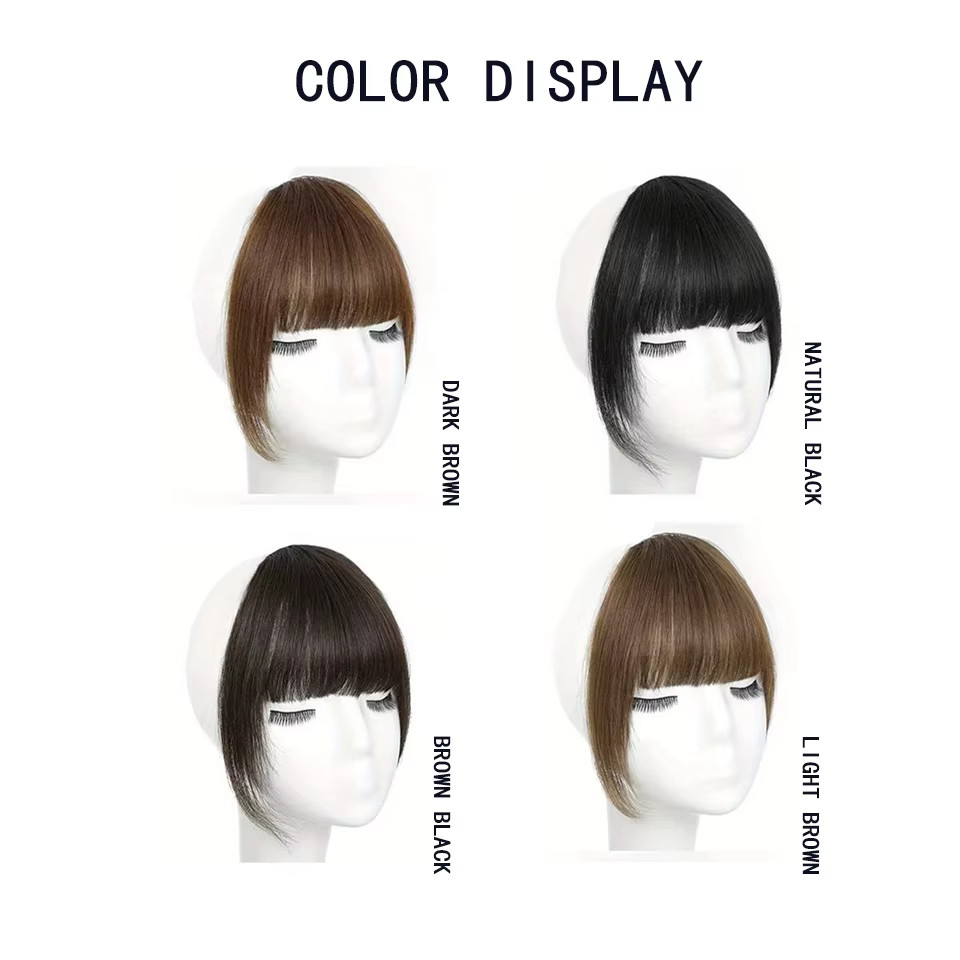 Extensions de cheveux synthétiques à clipser