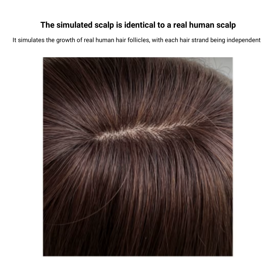 Perruque Bob courte de cheveux humains pour femmes perruques droites Toppers avec frange