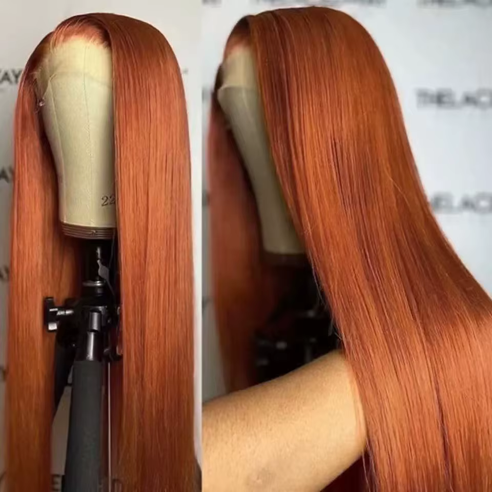 Perruque Lace Front Wig synthétique lisse