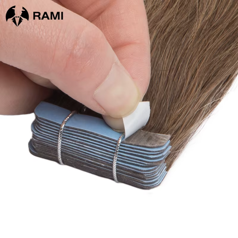 Ruban de cheveux humains 100 % mis en évidence dans les extensions Trames de couleurs mélangées de 12 à 26 pouces # 99J Bourgogne # 6/30 Marron Blond