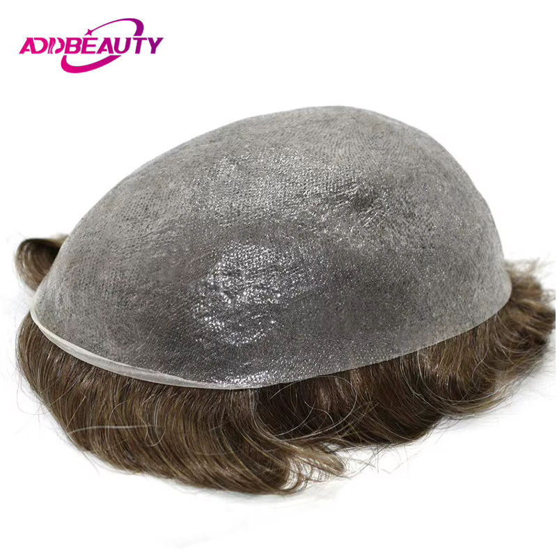 Perruque de Prothèse Capillaire Indienne pour Homme