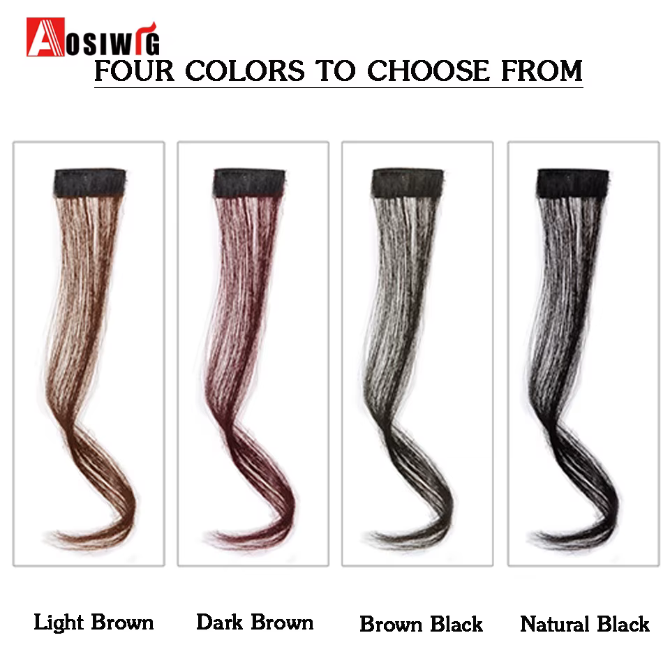 Synthèse Frange Perruque Extensions de Cheveux