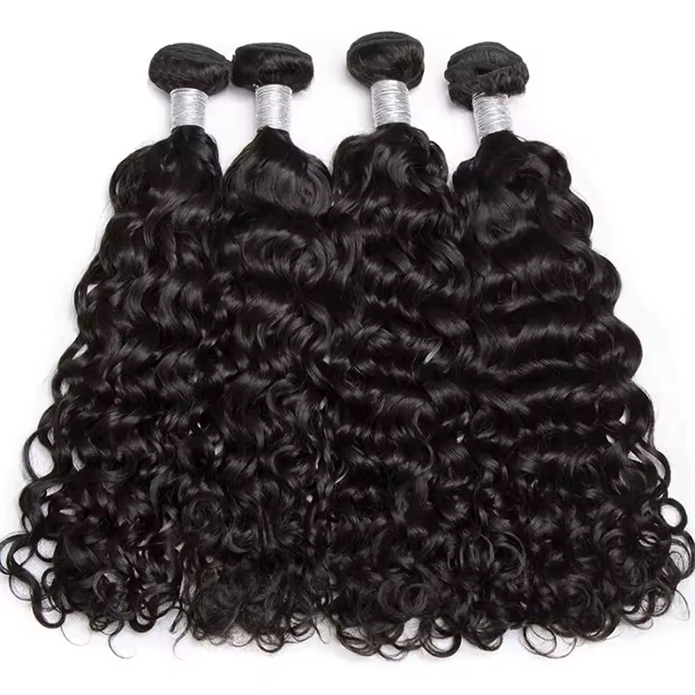 Tissage en lot brésilien naturel bouclé profond