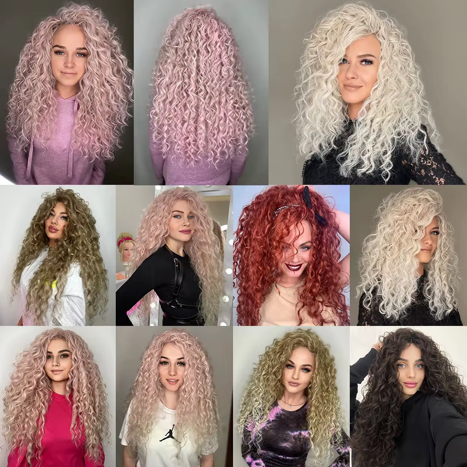 Jessica cheveux synthétiques vague profonde torsion Crochet