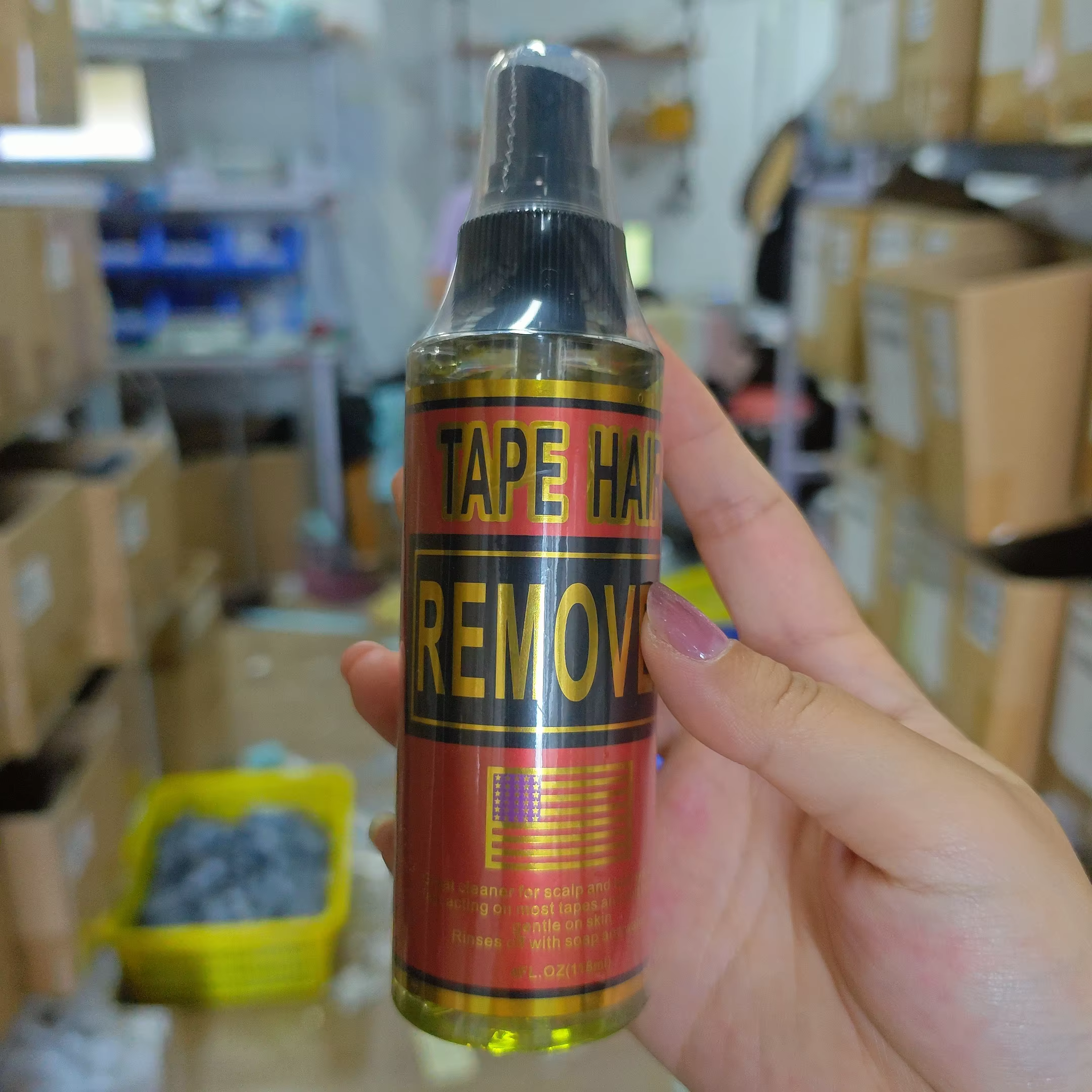 Décolleur de colle pour extensions adhésives 118ML