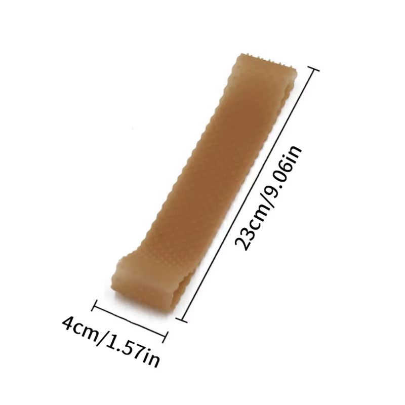 Bande de poignée de perruque élastique en Silicone