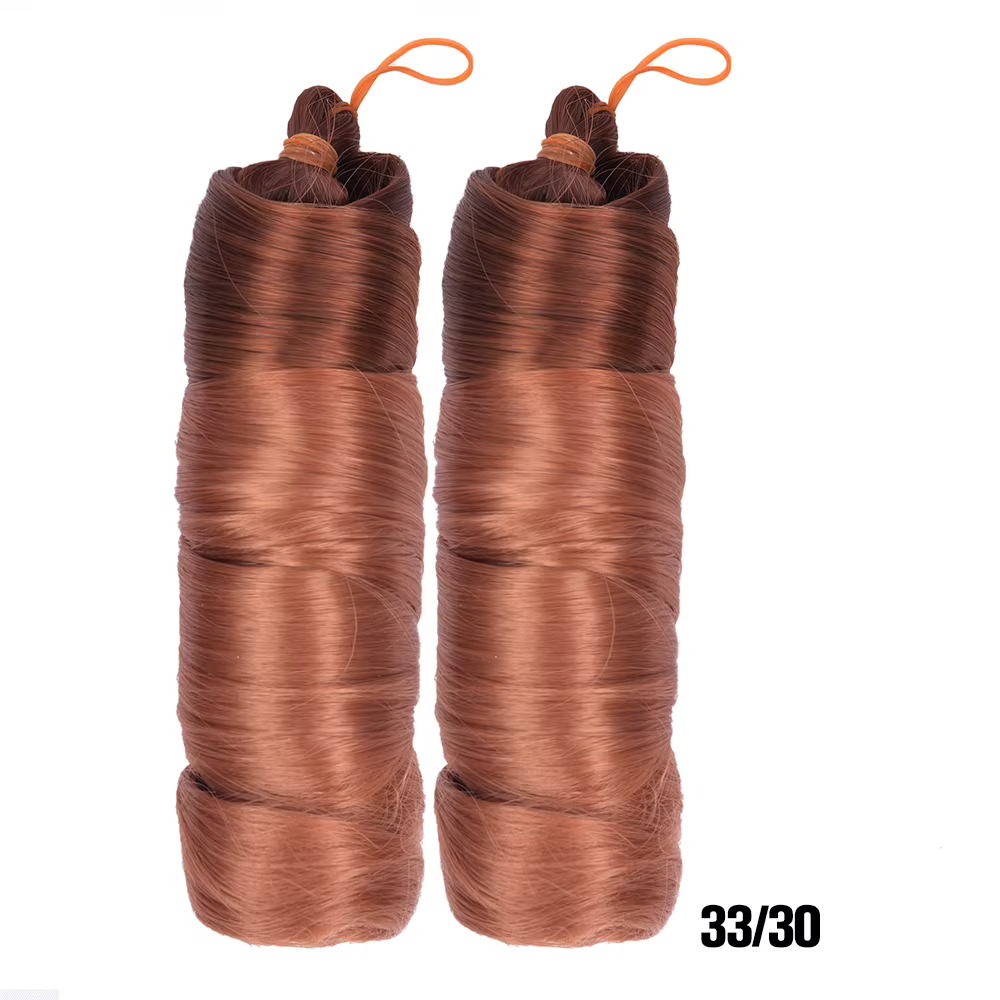 Boucles françaises tressage Extensions de cheveux