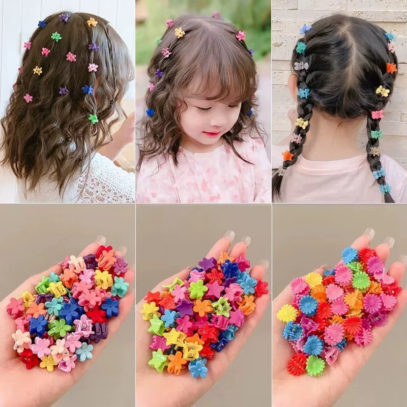 Pinces à cheveux de dessin animé pour filles