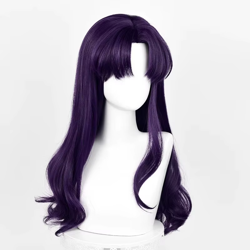 Perruque de Cosplay Anime EVA Katsuragi Misato