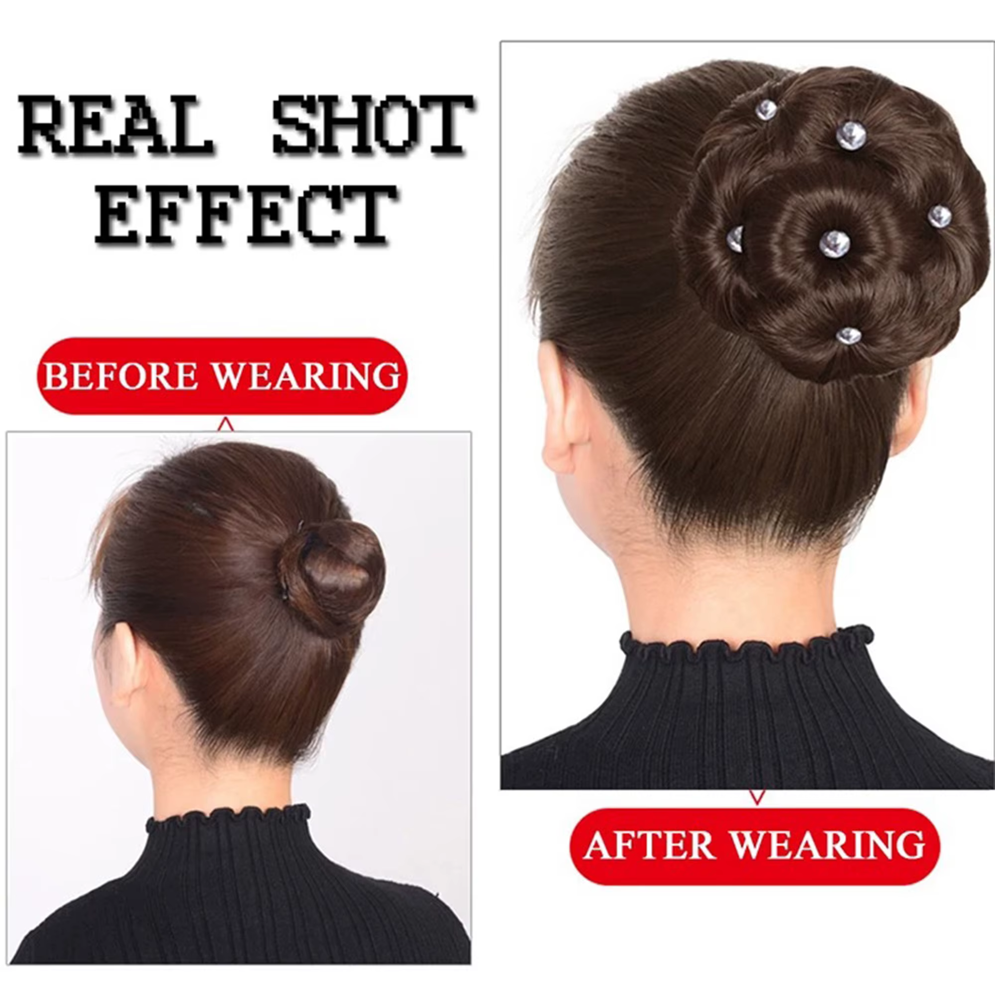 Chignons et postiches pour femmes