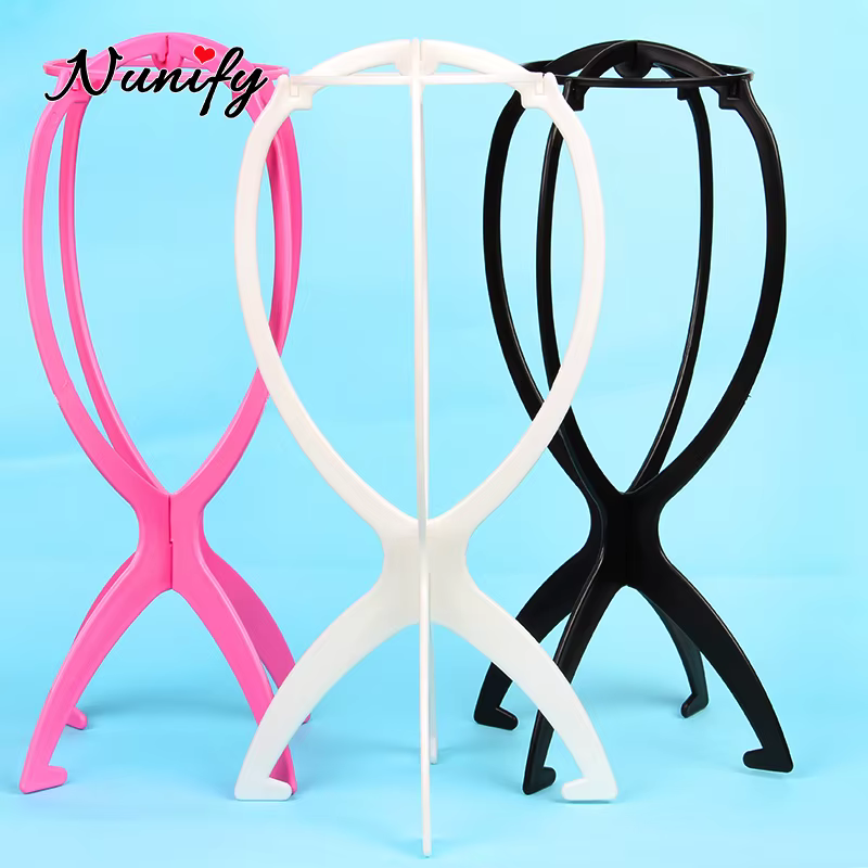 Support de perruque pliable et Portable