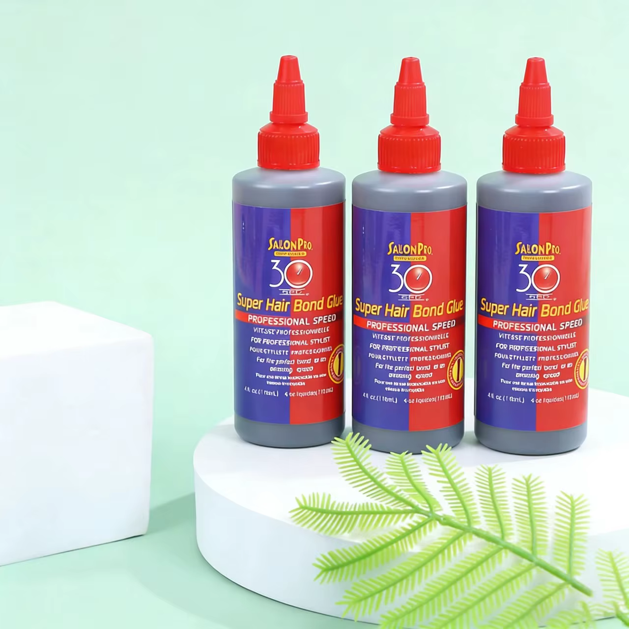 Colle pour extensions de cheveux 30ml/60ml/118ml Adhésif super résistant