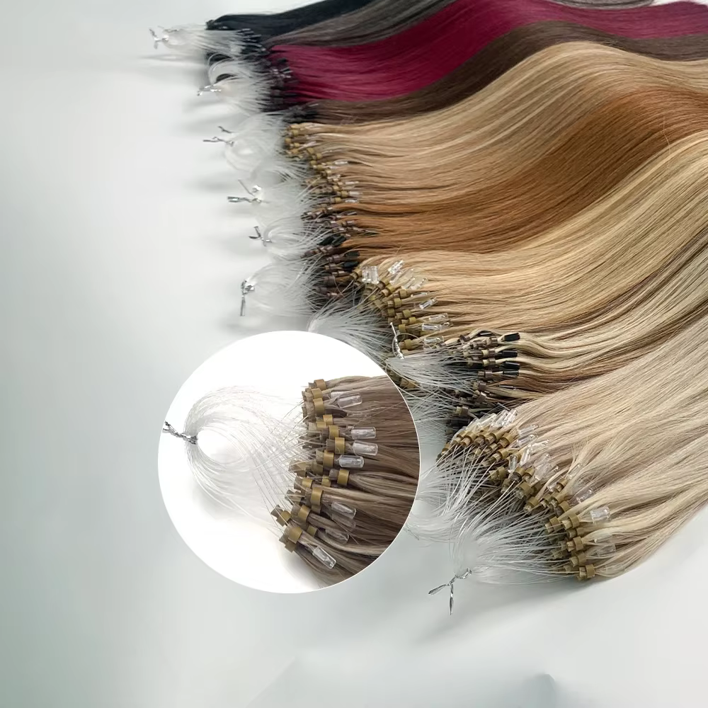 Extensions de cheveux humains Remy DIYOMO 14-24 pouces