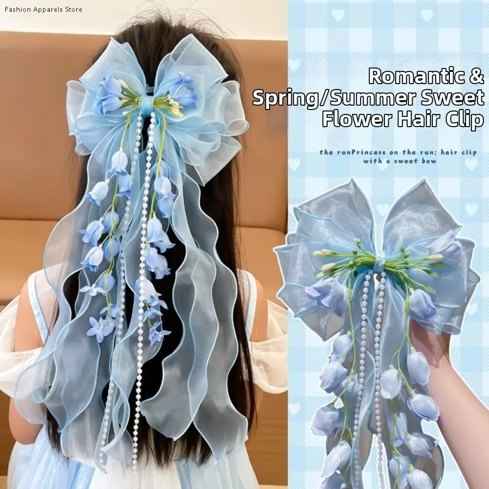 Pince à cheveux Lolita Fée Douce à fleur
