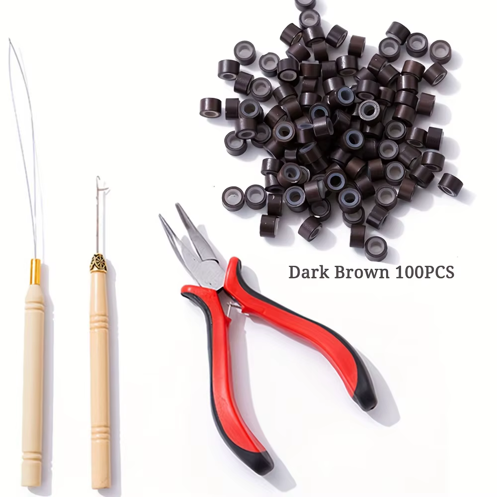 Kit d'outils pour extensions de cheveux