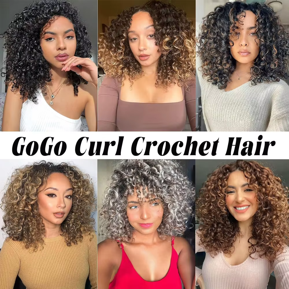 Extensions de cheveux au crochet Gogo Curl