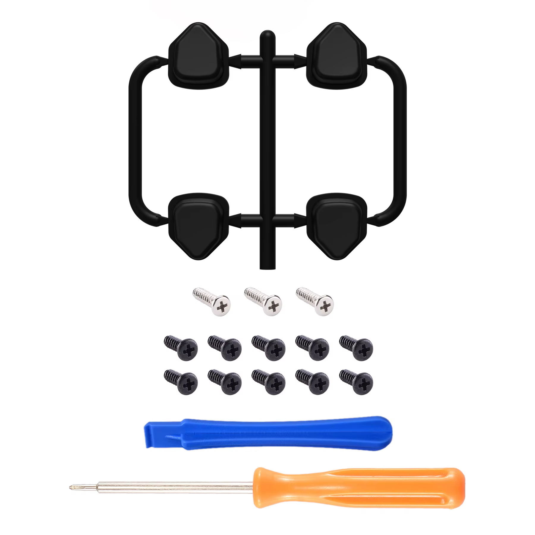 Boutons D-pad eXtremeRate pour PS5/PS5 EDGE, pour tous les modèles de manettes PS4 - Noir