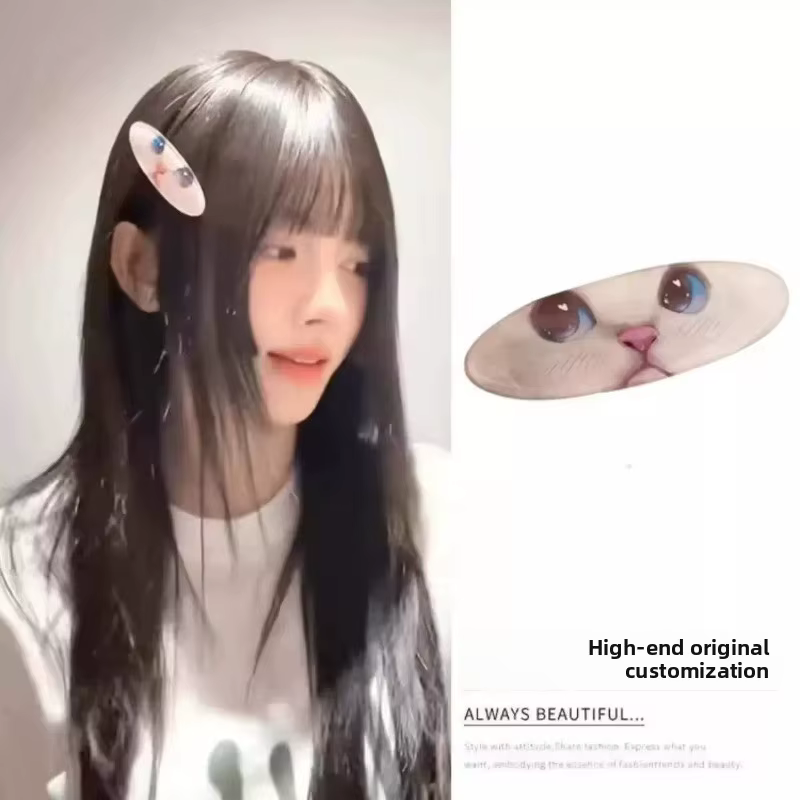 Barrettes mignonnes en forme de petit chat