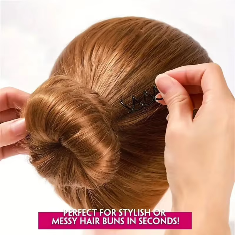 Épingles à cheveux en spirale