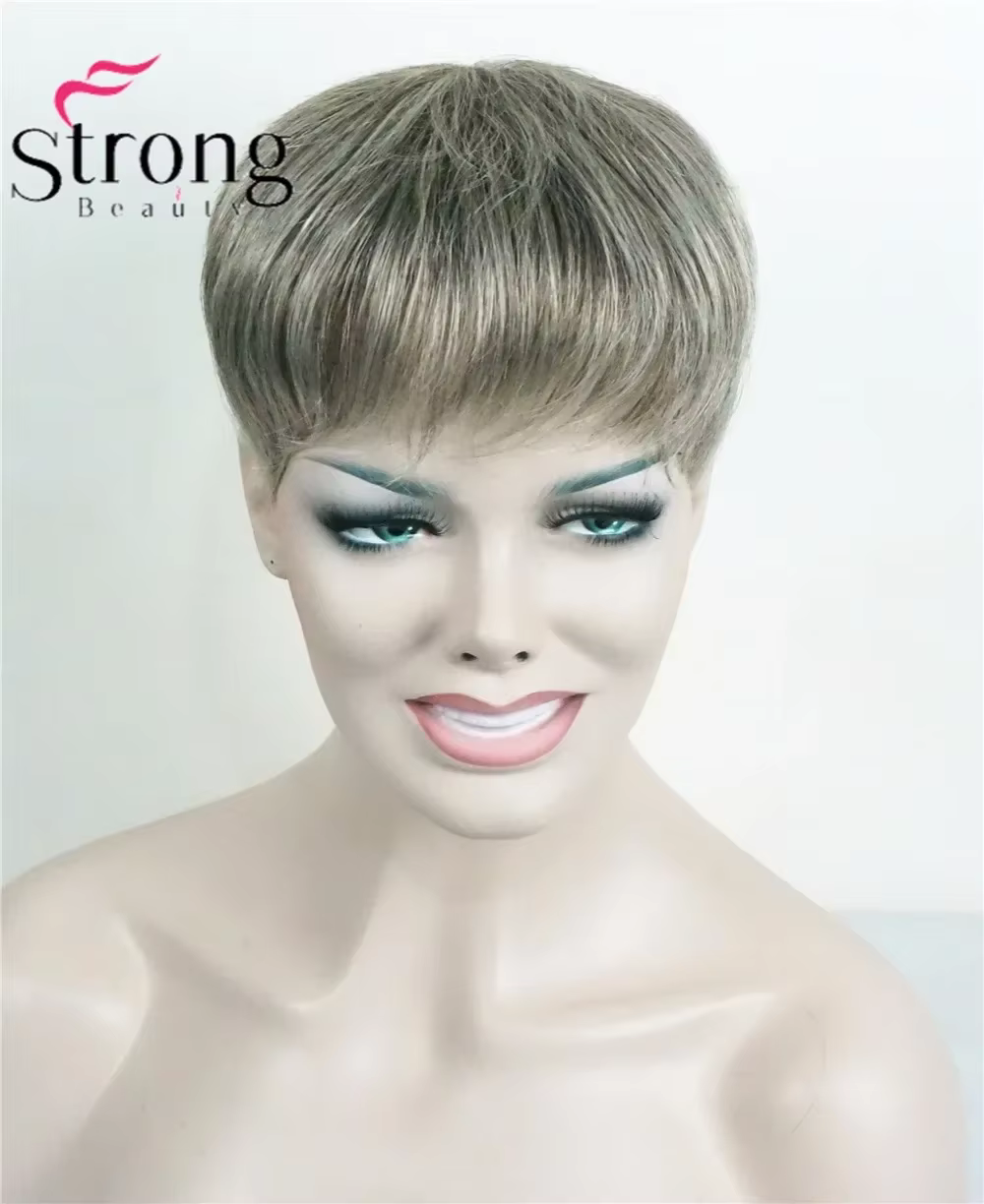 Toupet femmes cheveux synthétiques