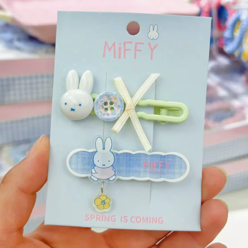 Nouvelle pince à cheveux Miffy lapin
