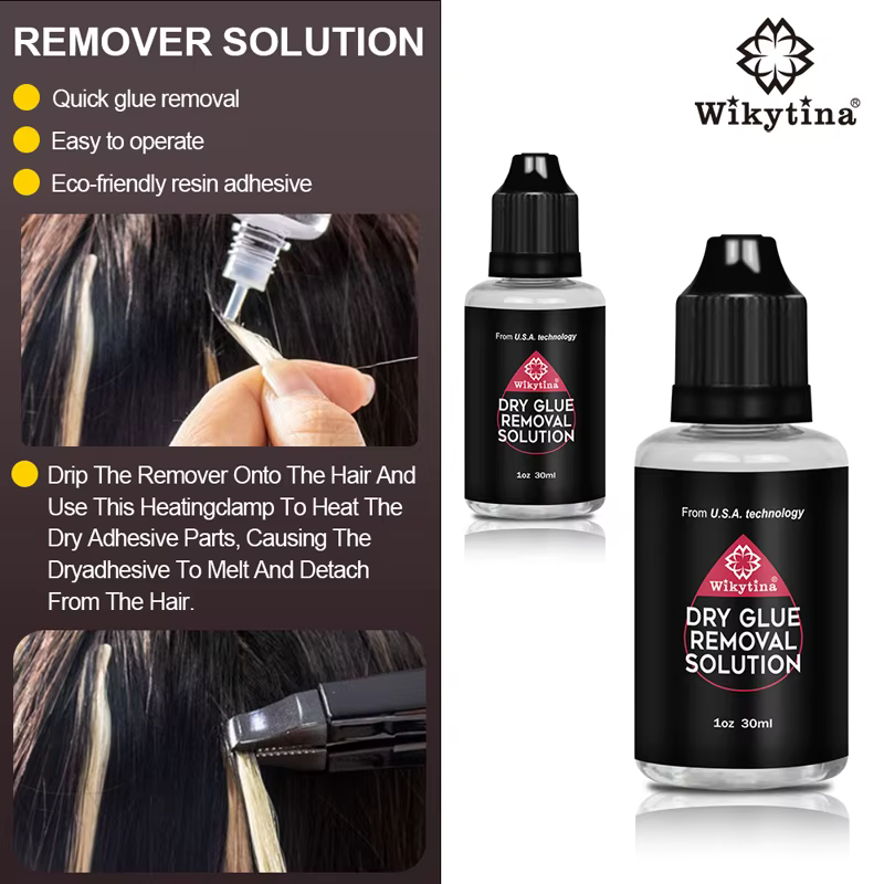 Kit de colle UV légère pour extensions de cheveux