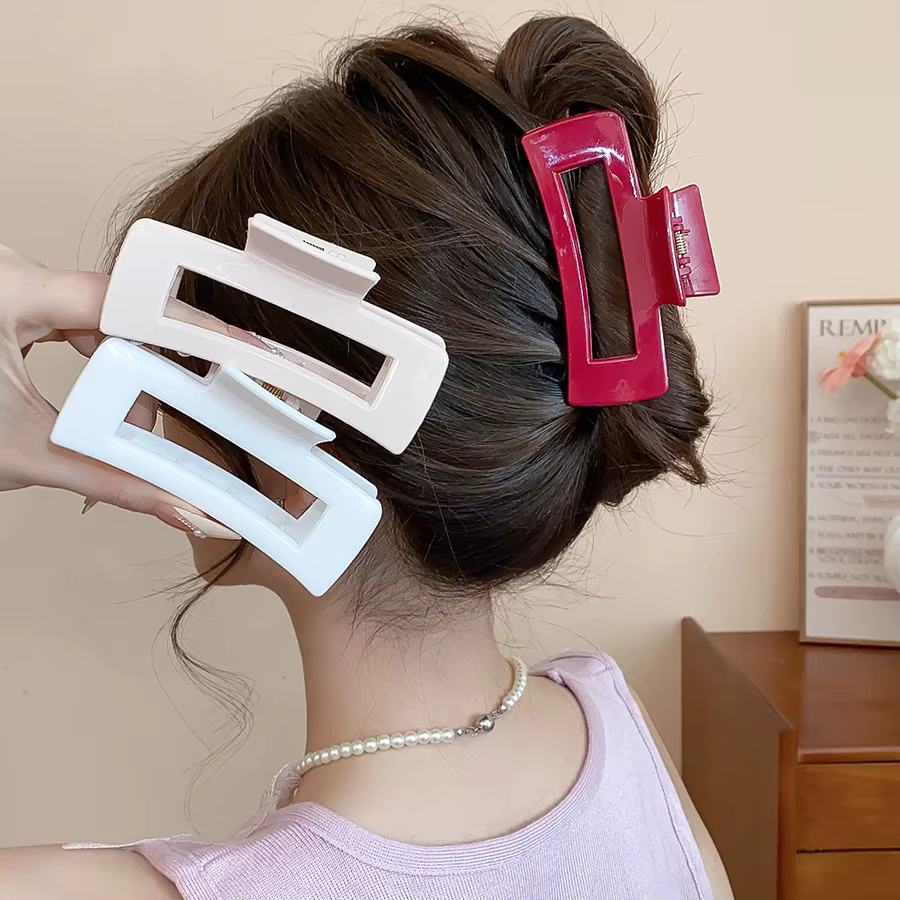 Pinces à cheveux en Silicone pour femmes