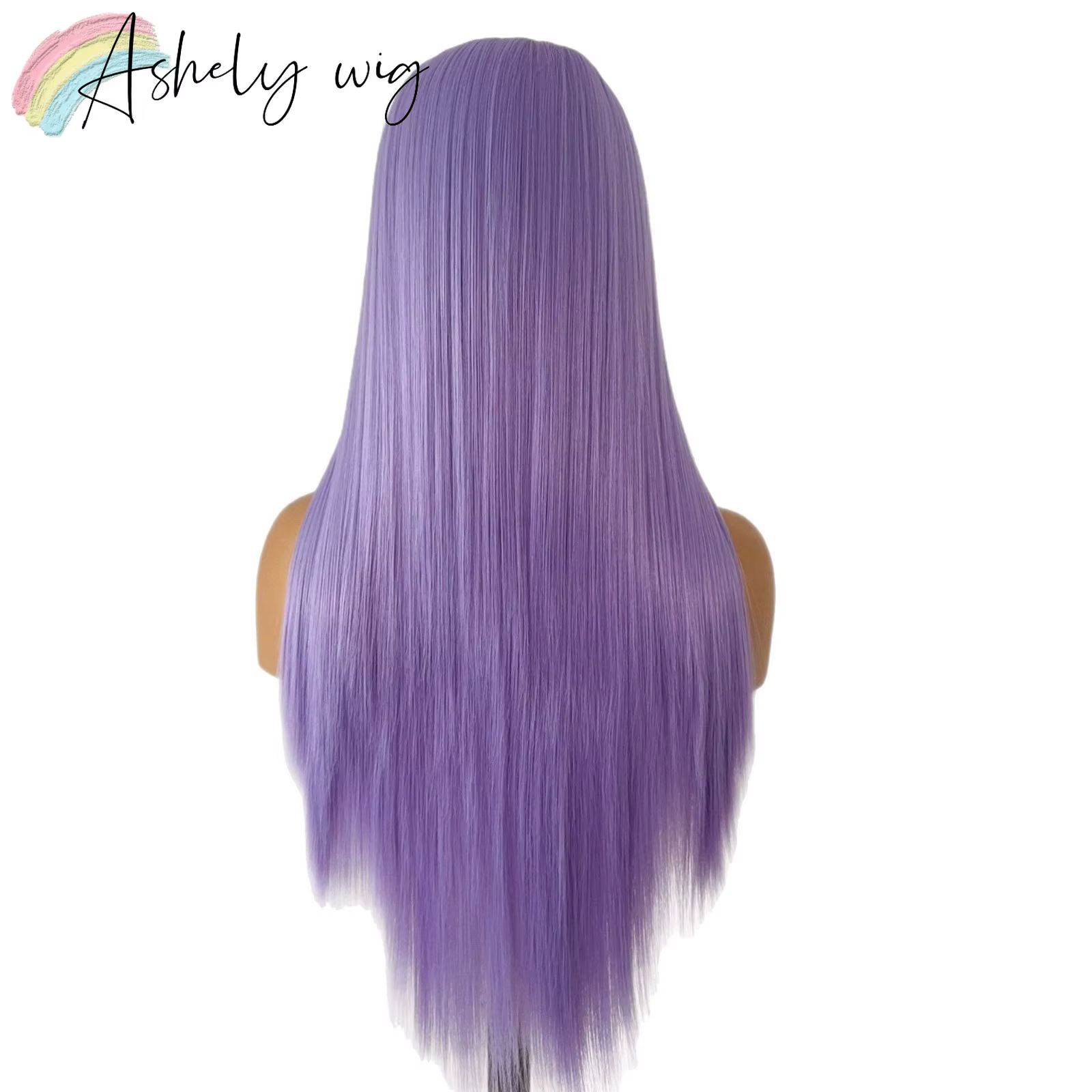 Perruque de Cosplay violette pour femmes