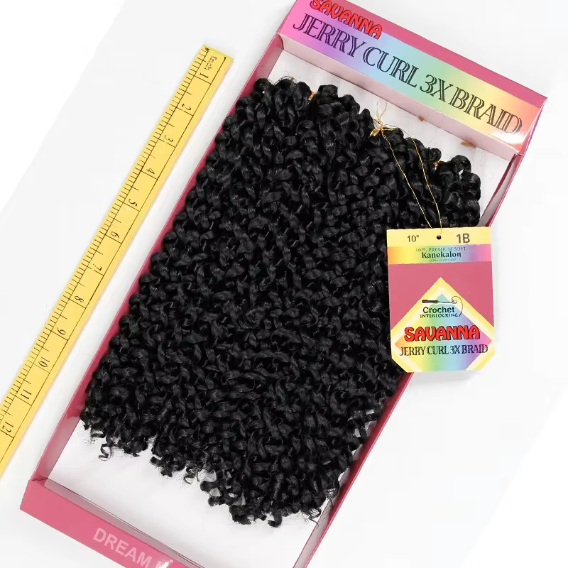 Qp Hair-Extensions de Cheveux Synthétiques Bouclés