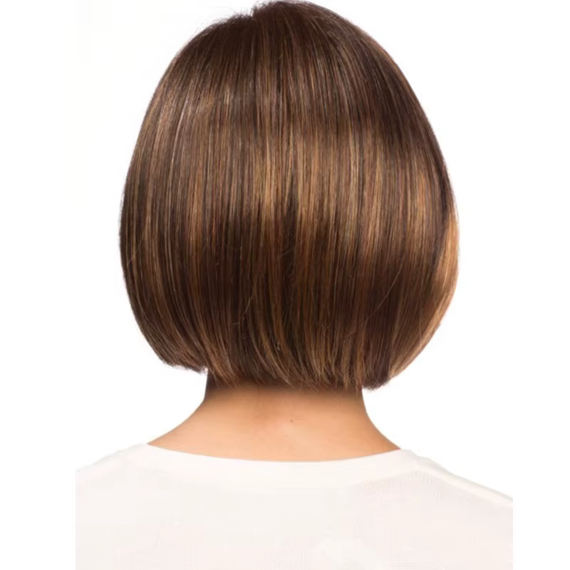 Extensions de cheveux synthétiques élégantes à usage quotidien pour femmes