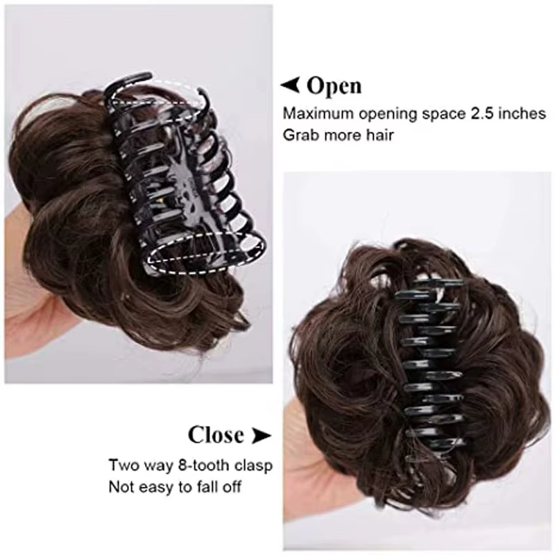 Sunslymei cheveux synthétiques Chignon pince à saisir