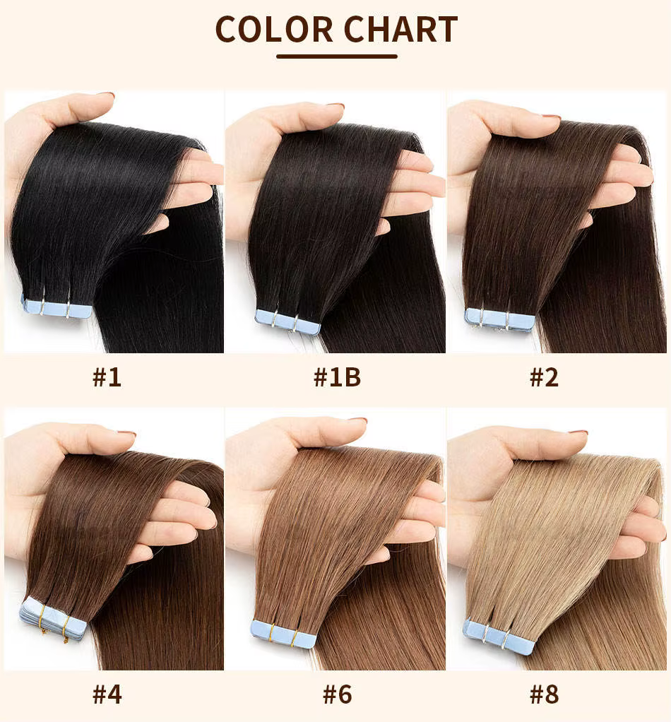 Extensions de cheveux humains Remy lisses de 14 à 28 pouces