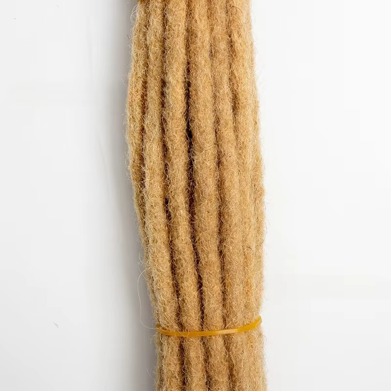 0,4 0,6 0,8 cm # Extensions de dreadlocks en cheveux naturels 27 couleurs, extensions de locs permanentes en cheveux naturels