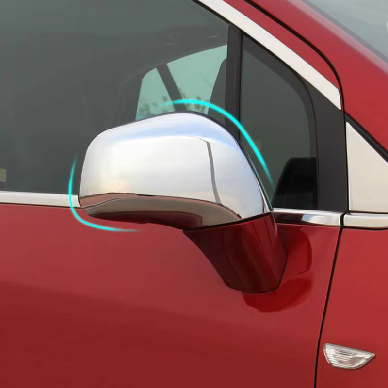 Garniture de couvercle de rétroviseur latéral chromé, 2 pièces, pour Buick Encore Opel Vauxhall Mokka X Chevrolet Trax Tracker Holden Trax 2013 – 2018 2019