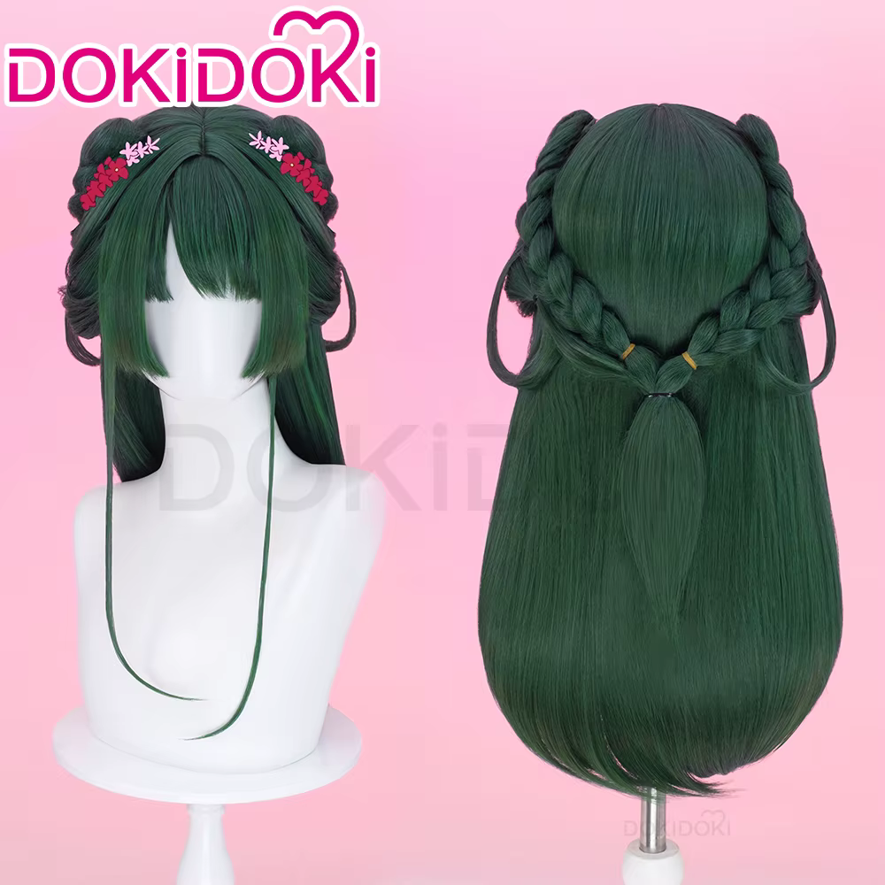 【Partiellement prêt à être expédié】Perruque Maomao Anime The Apothecary Diaries DokiDoki pour femme