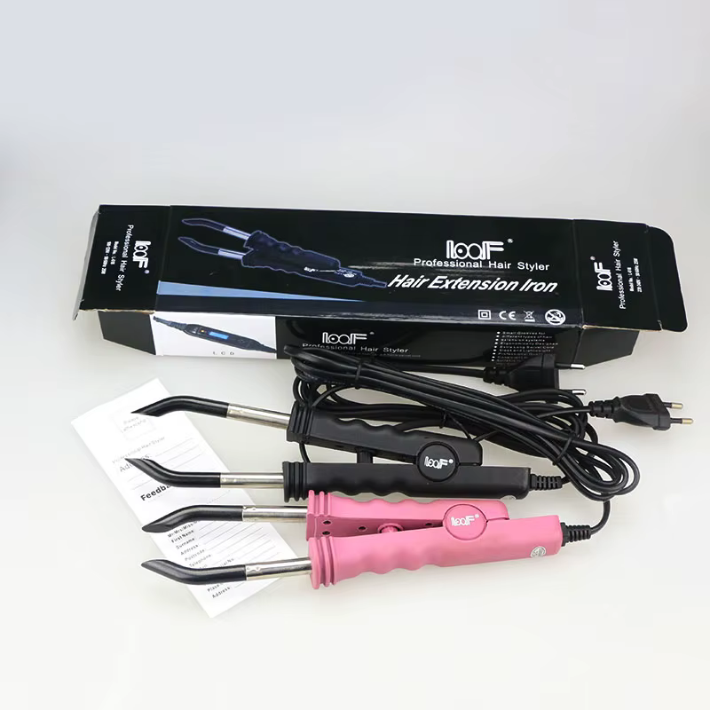 Outils de liaison de kératine de fer d'extension de cheveux connecteur de chaleur de Fusion Machine température