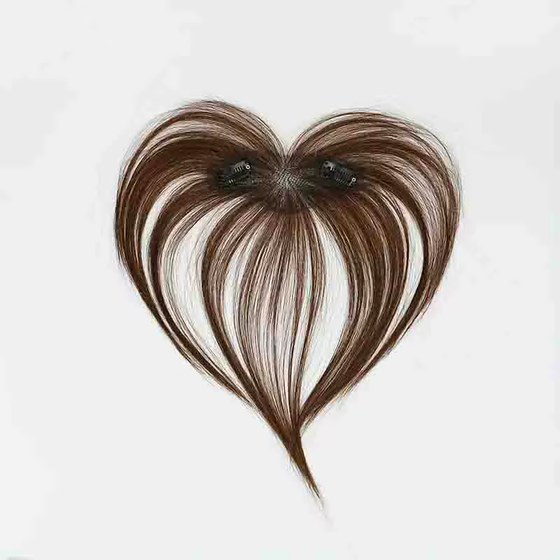 100% vrais cheveux humains Topper pour les femmes