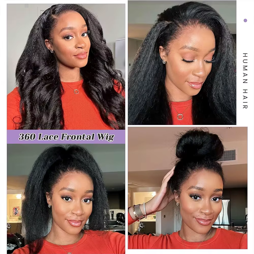 Perruque Lace Front Wig naturelle sans colle