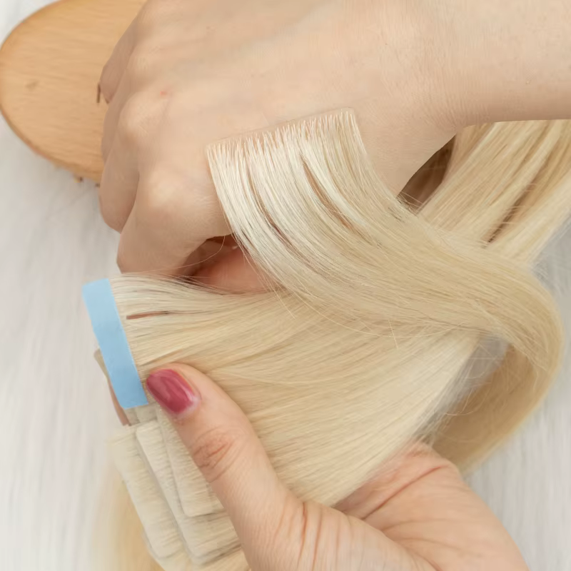 Ruban Invisible pour Extensions de Cheveux Humains