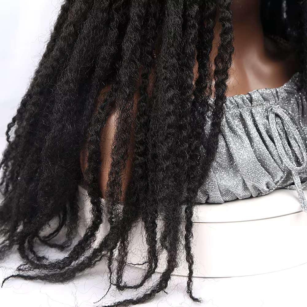 Perruque tressée Marley pour femme