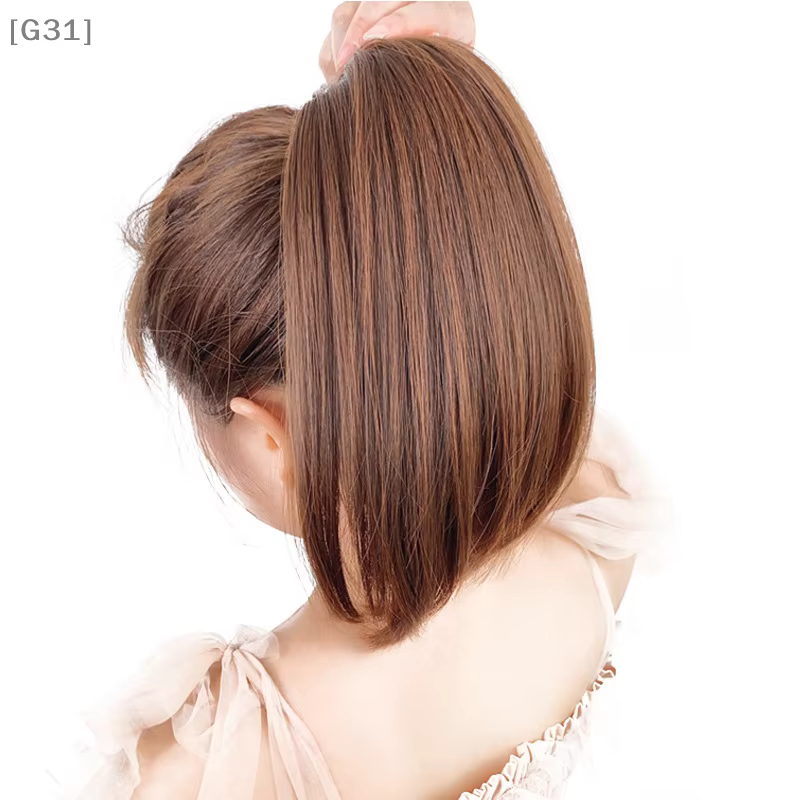 Extension de queue de cheval longue à clipser, extension de cheveux synthétiques à l'aspect naturel pour femmes [G31][G31]
