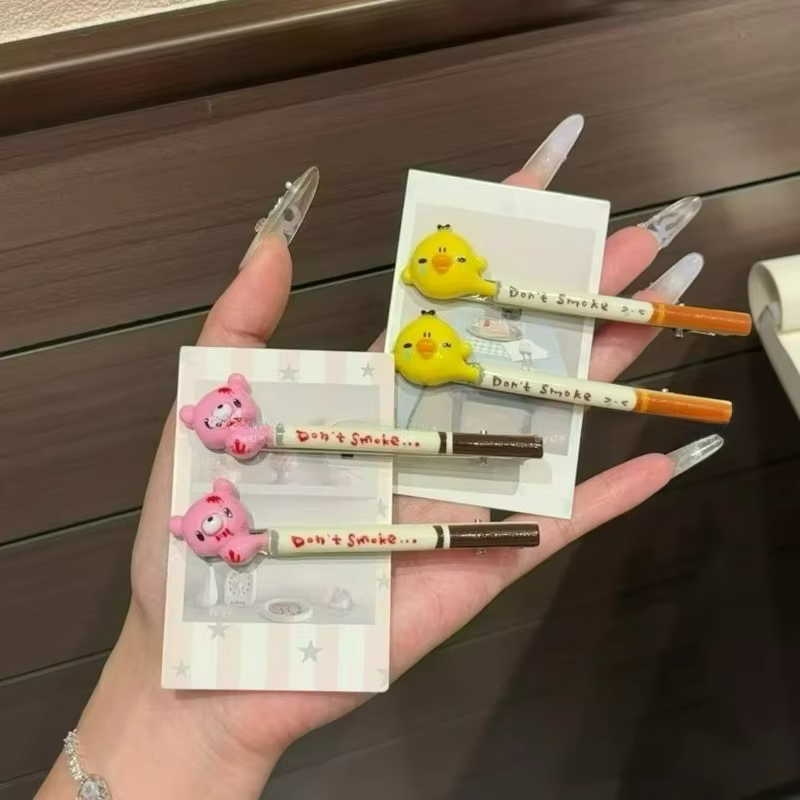 Pinces à cheveux Rilakkuma Kiiroitori